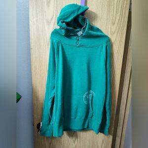 Green Hooded Sweatshirt AEO